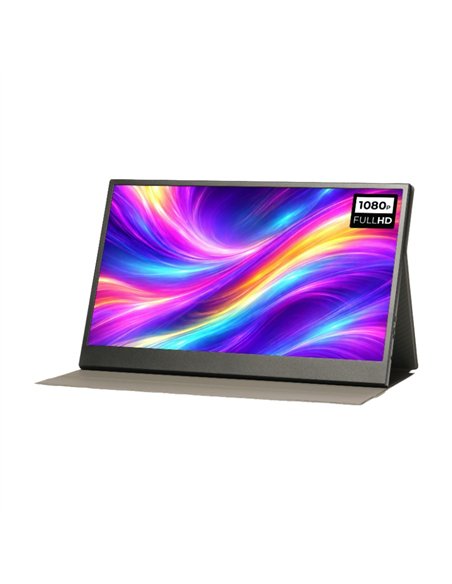 Denver PMO-15604 Monitor Portátil 15.6" Full HD IPS con USB-C y Mini HDMI