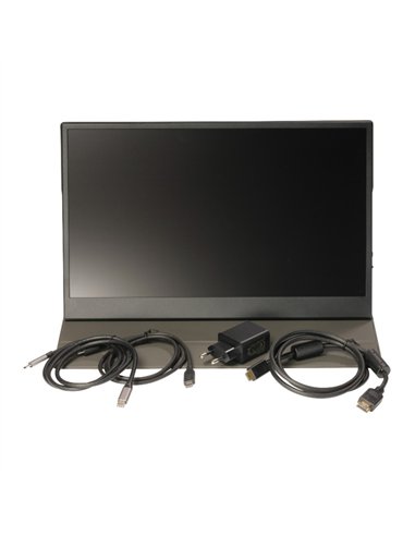 Denver PMO-15604 Monitor Portátil 15.6" Full HD IPS con USB-C y Mini HDMI
