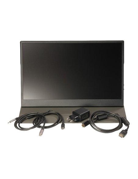 Denver PMO-15604 Monitor Portátil 15.6" Full HD IPS con USB-C y Mini HDMI