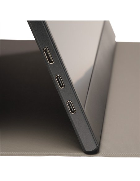 Denver PMO-15604 Monitor Portátil 15.6" Full HD IPS con USB-C y Mini HDMI