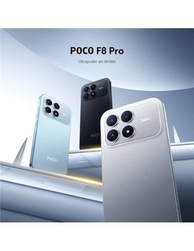 POCO F8 Pro 12/256GB 5G Titanium Silver Smartphone