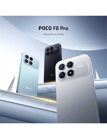 POCO F8 Pro 12/256GB 5G Titanium Silver Smartphone