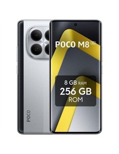 POCO M8 8/256GB 5G Plata Smartphone