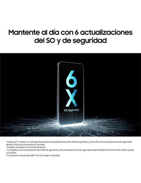 Samsung Galaxy A17 8/256GB Negro Smartphone