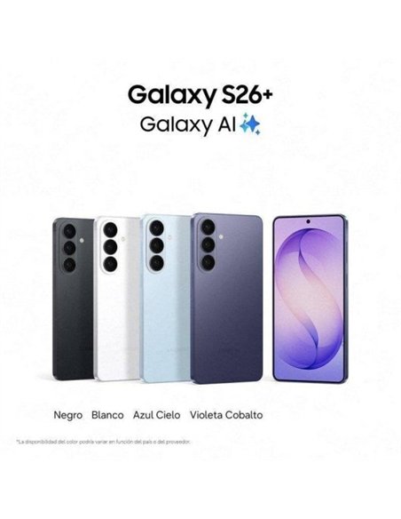 Samsung Galaxy S26 Plus 12/512GB 5G Negro Smartphone