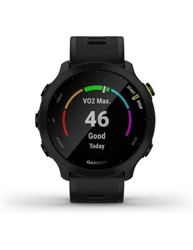 Garmin Forerunner 55 Reloj Deportivo GPS con Frecuencia Cardíaca y 5 ATM, Negro