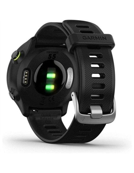 Garmin Forerunner 55 Reloj Deportivo GPS con Frecuencia Cardíaca y 5 ATM, Negro