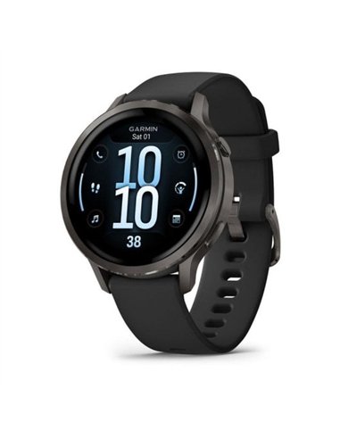 Garmin Venu 4 Smartwatch GPS 41mm AMOLED 5ATM Pulsómetro SpO2 Negro