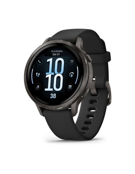 Garmin Venu 4 Smartwatch GPS 41mm AMOLED 5ATM Pulsómetro SpO2 Negro