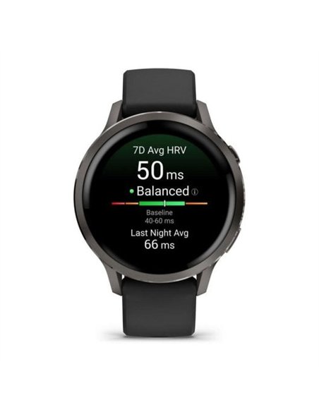 Garmin Venu 4 Smartwatch GPS 41mm AMOLED 5ATM Pulsómetro SpO2 Negro