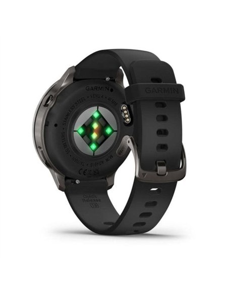 Garmin Venu 4 Smartwatch GPS 41mm AMOLED 5ATM Pulsómetro SpO2 Negro