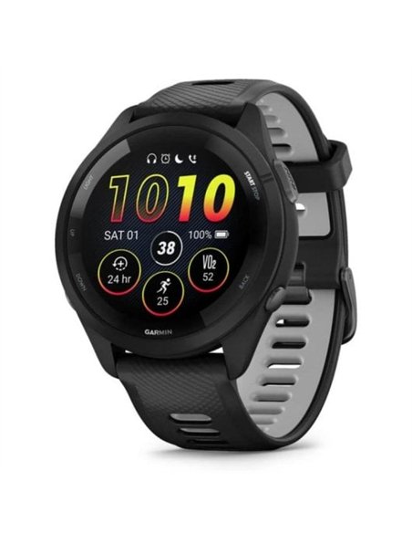 Garmin Forerunner 265 Smartwatch GPS 46mm AMOLED 5ATM Pulsómetro SpO2 Negro/Gris