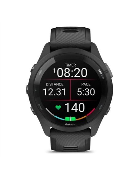 Garmin Forerunner 265 Smartwatch GPS 46mm AMOLED 5ATM Pulsómetro SpO2 Negro/Gris