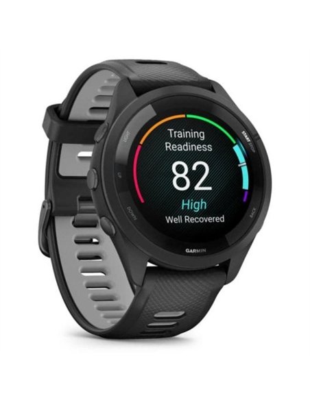 Garmin Forerunner 265 Smartwatch GPS 46mm AMOLED 5ATM Pulsómetro SpO2 Negro/Gris