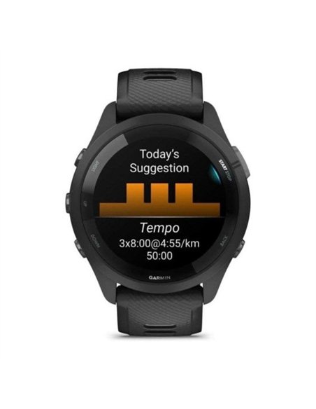 Garmin Forerunner 265 Smartwatch GPS 46mm AMOLED 5ATM Pulsómetro SpO2 Negro/Gris