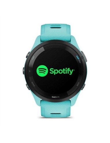 Garmin Forerunner 265 Smartwatch GPS 46mm AMOLED 5ATM Pulsómetro SpO2 Turquesa/Negro