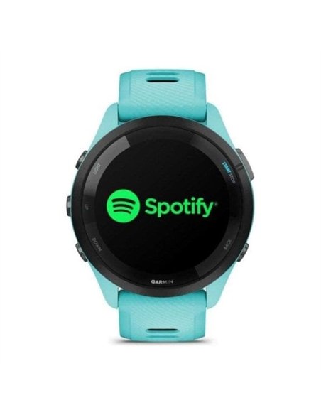 Garmin Forerunner 265 Smartwatch GPS 46mm AMOLED 5ATM Pulsómetro SpO2 Turquesa/Negro