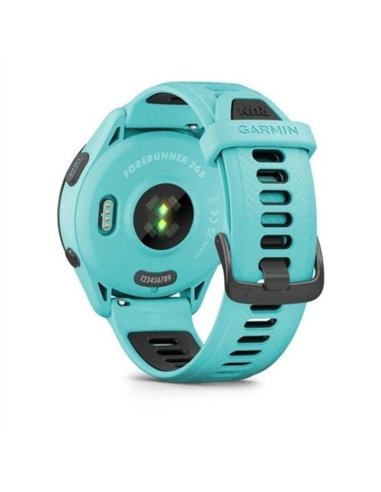 Garmin Forerunner 265 Smartwatch GPS 46mm AMOLED 5ATM Pulsómetro SpO2 Turquesa/Negro