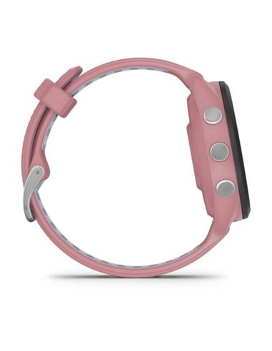 Garmin Forerunner 265S Smartwatch GPS 42mm AMOLED 5ATM Pulsómetro SpO2 Negro con Correa Rosa/Gris