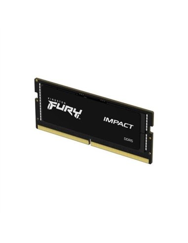 Kingston FURY Impact 8GB DDR5 SO-DIMM 4800MHz CL38 Memoria RAM