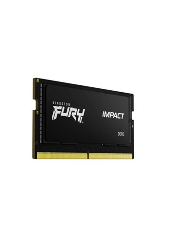 Kingston FURY Impact 8GB DDR5 SO-DIMM 4800MHz CL38 Memoria RAM