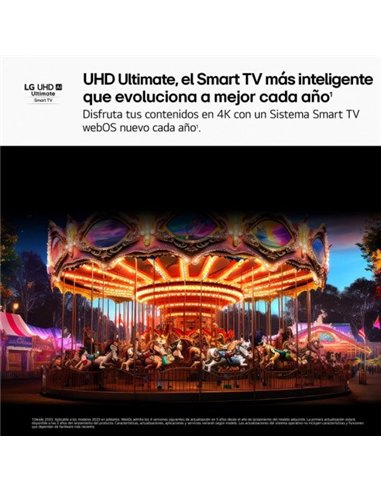 LG 43UA75006LA 43" LED 4K Ultra HD WebOS HDR10 Pro Televisor