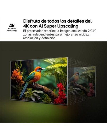 LG 43UA75006LA 43" LED 4K Ultra HD WebOS HDR10 Pro Televisor