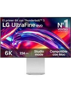 LG UltraFine 32U990A-S 32" LED IPS 6K 60Hz Thunderbolt 5 Pivotable Monitor