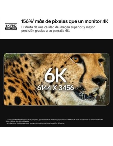 LG UltraFine 32U990A-S 32" LED IPS 6K 60Hz Thunderbolt 5 Pivotable Monitor