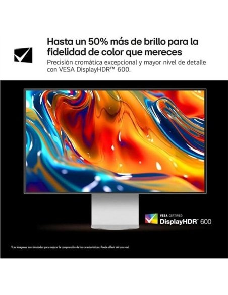 LG UltraFine 32U990A-S 32" LED IPS 6K 60Hz Thunderbolt 5 Pivotable Monitor