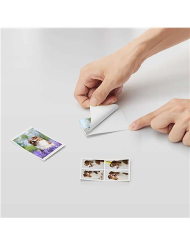 Xiaomi Papel Fotográfico 50x76 mm 20 Hojas Laminación Automática