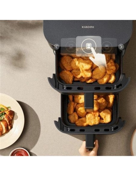 Xiaomi Smart Double Stack Air Fryer Freidora 12L Doble Cesta 2800W Negra