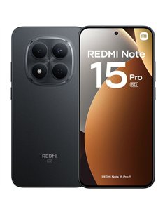 Xiaomi Redmi Note 15 Pro 12/512GB 5G Negro Smartphone