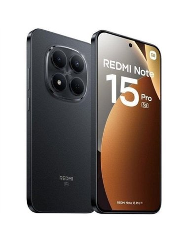 Xiaomi Redmi Note 15 Pro 8/512GB 5G Negro Smartphone