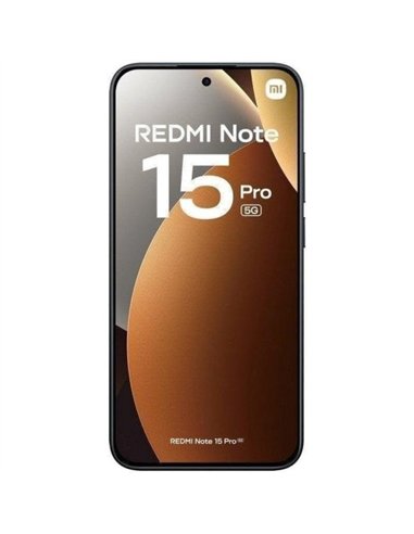Xiaomi Redmi Note 15 Pro 8/512GB 5G Negro Smartphone