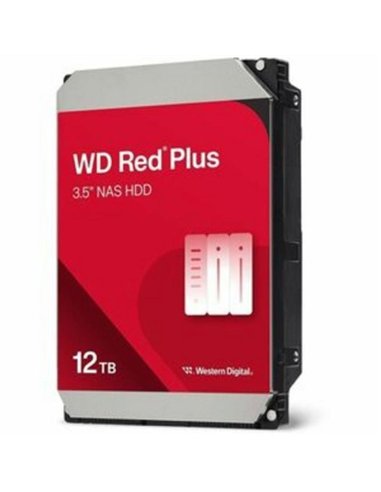 WD Red Plus 12TB 3.5" NAS 7200 RPM SATA 3 260MB/s Disco Duro