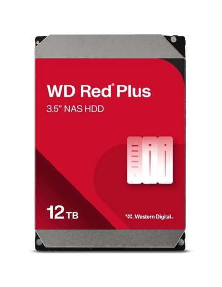 WD Red Plus 12TB 3.5" NAS 7200 RPM SATA 3 260MB/s Disco Duro