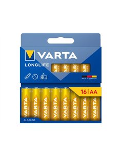 Varta Longlife Power AA Pilas Alcalinas Pack de 16 Unidades
