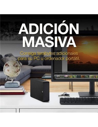 Seagate Expansion Desktop 16TB 3.5" USB 3.0 Negro Disco Duro Externo