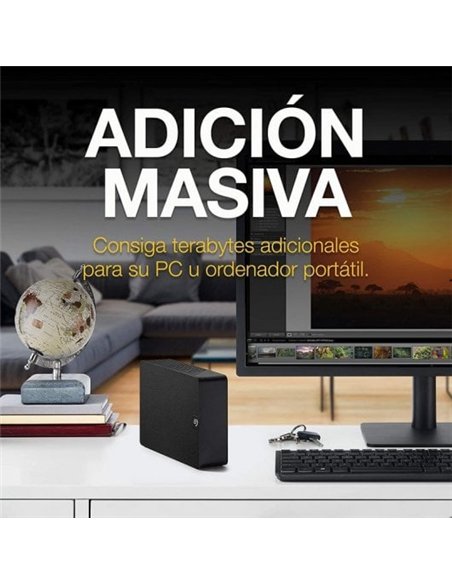 Seagate Expansion Desktop 16TB 3.5" USB 3.0 Negro Disco Duro Externo