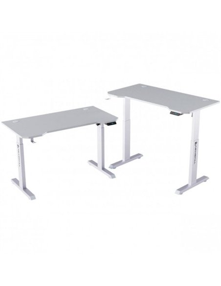 Newskill Belenor PRO Mesa Gaming Blanca Ajustable en Altura 120x60cm