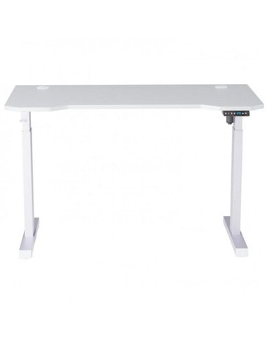 Newskill Belenor PRO Mesa Gaming Blanca Ajustable en Altura 120x60cm