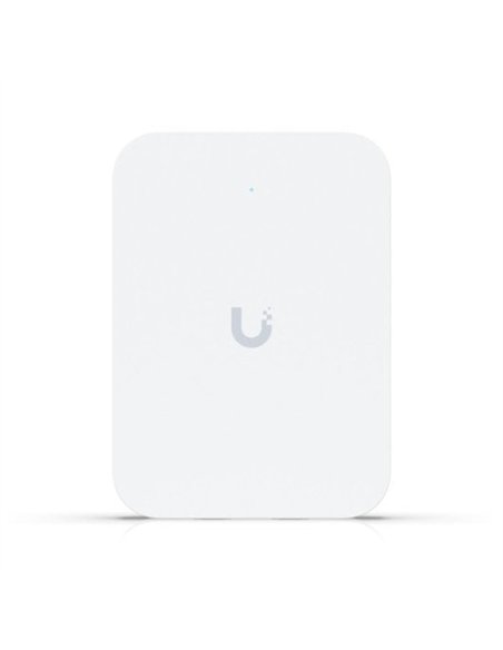 Ubiquiti U7 In-Wall Punto de Acceso WiFi para Pared 4300 Mbit/s 2.4/5GHz PoE Blanco