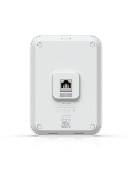 Ubiquiti U7 In-Wall Punto de Acceso WiFi para Pared 4300 Mbit/s 2.4/5GHz PoE Blanco