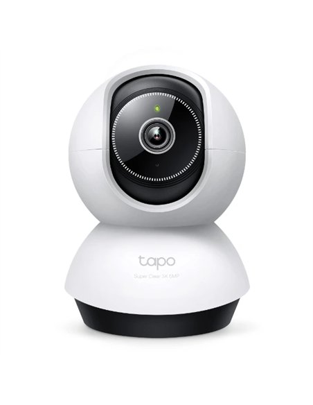 TP-Link Tapo TC74 Cámara Vigilancia 360º Interior, 3K 5MP, Detección IA Visión Nocturna