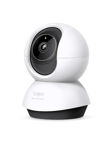 TP-Link Tapo TC74 Cámara Vigilancia 360º Interior, 3K 5MP, Detección IA Visión Nocturna