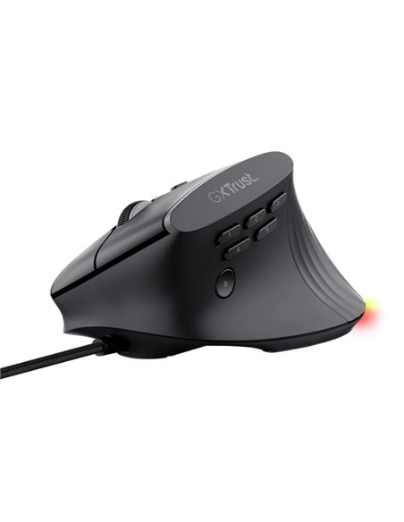 Trust GXT 145 Rexxa Ratón USB 12800 DPI RGB 10 Botones Negro