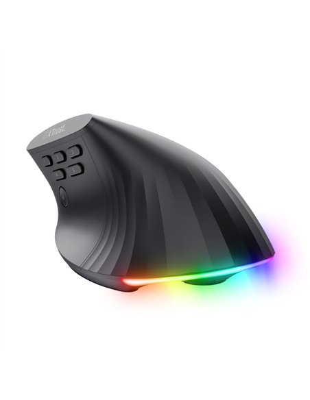 Trust GXT 145 Rexxa Ratón USB 12800 DPI RGB 10 Botones Negro