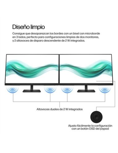HP Series 3 Pro 324PH 23.8" LED IPS FullHD 100Hz Altavoces 5ms Altura Ajustable Monitor