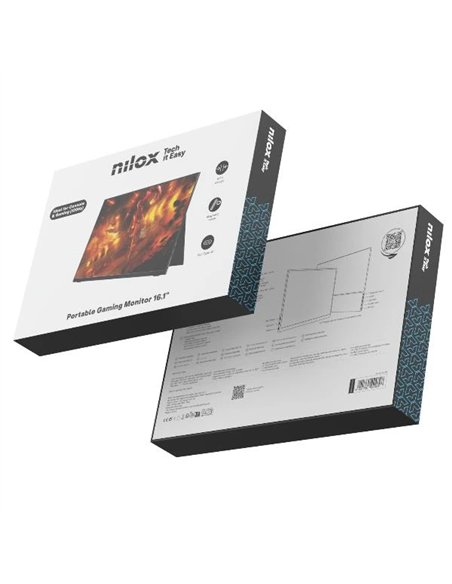 Nilox NXMP16FHD1201 16.1" LED IPS WUXGA 120Hz USB-C Monitor Portátil